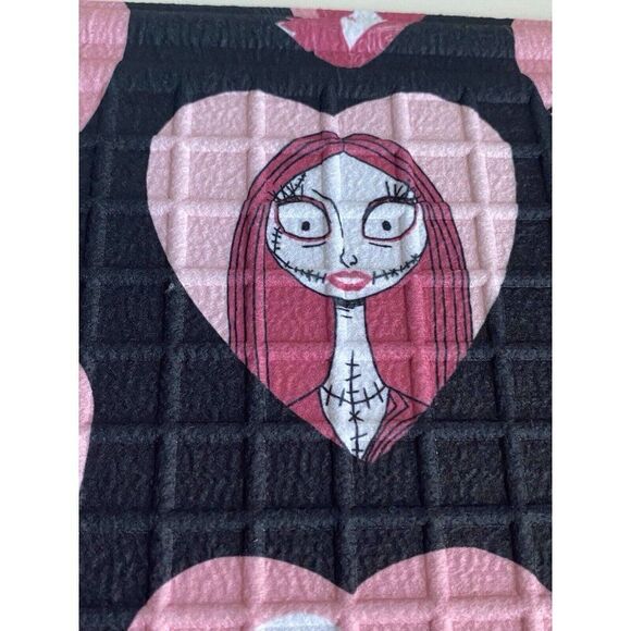 Nightmare Before Christmas Jack Sally Valentines Rubber Outdoor Mat 18x30” NEW - Picture 5 of 12